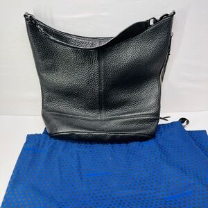 Rebecca Minkoff Black Leather Hobo Bag‎